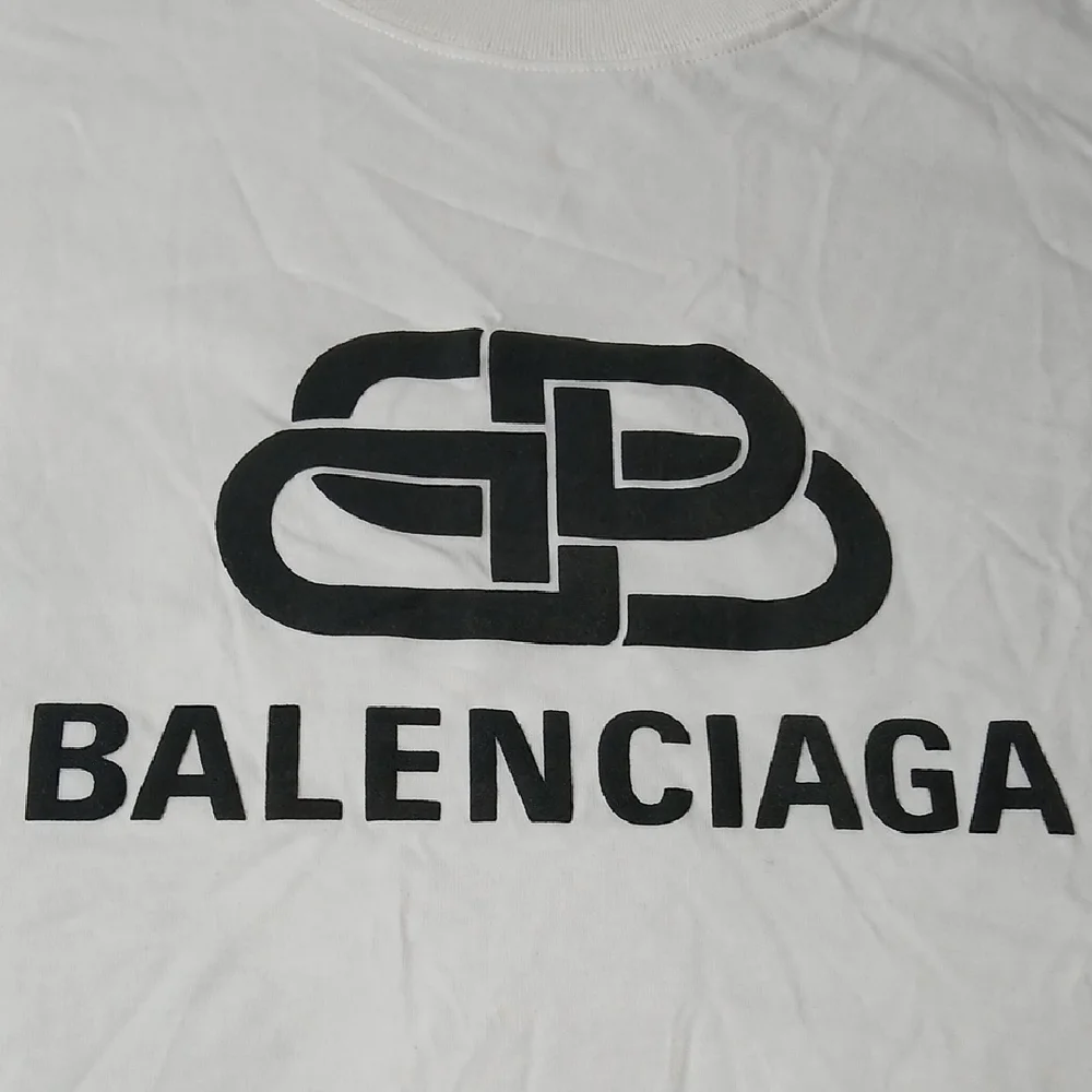 Balenciaga Logo White Tee - Picture 2 of 4